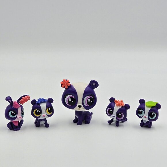Littlest Pet Shop Bartleby Roy #3907 Priscilla Ling #3906 Pamela Ling #3904 Prud - Picture 1 of 8
